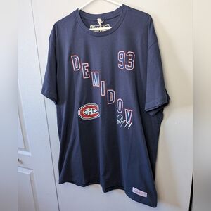 NWT MITCHELL & NESS Montreal Canadiens Habs Ivan Demidov 93 Shirt Men 3XL Cotton